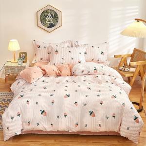 China Multi Colors 100% Cotton Double Bedding Set King Size Duvet Cover for Home Hotel factory