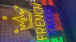 8*12mm Dimmable LED Neon Sign French Tacos Boss Square Backboard