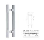 WL-1014 H shape square SUS304 Stainless Steel entry door handles set glass door