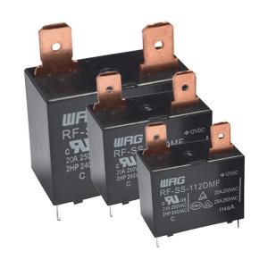 China WRG 12V DC 20A Relay With Wide Operating Temperature Range -40~105°C factory