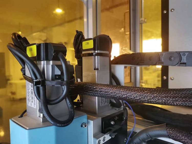 380V Lithium Battery Welding Machine , 400 Mm Spot Welding Machine 18650