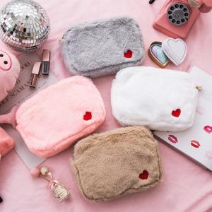 China Large Capacity Carry Lipstick Pouch Bag Zipper Beauty Women Bag factory