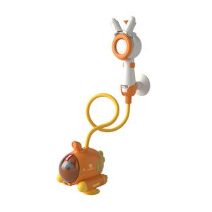 China Newborn Baby Bath Shower Head Electric Sprinkler Radish Submarine for Kids' Water Playtime factory