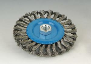 China Knotted twist wheel brushes factory