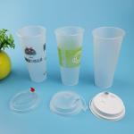Logo Customized 24g 0.7L Disposable Bubble Tea Cups