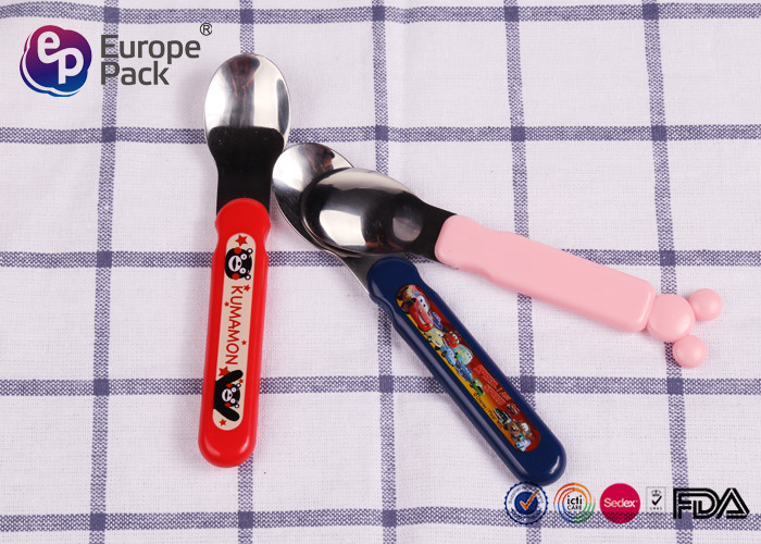 Plastic Personalised Cutlery Set For Children Over 6 Years Old Easy