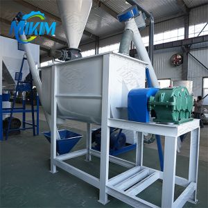 China fully automatic farm feed production line for cattle, sheep, horses and poultry 1-2TPH Animal Feed Production Line on sale