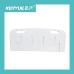 Non Toxic ABS Flippable Hospital Bed Accessories ABS Over Bed Tray Table