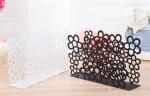 Custom Paper Metal Napkin Holder , Metal Tissue Holder For Home Decor