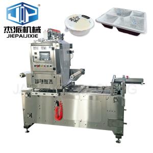 China 2200*920*1700mm Stainless Steel Vacuum Tray Sealer Machine with Sealing Speed of 1000trays/hour factory