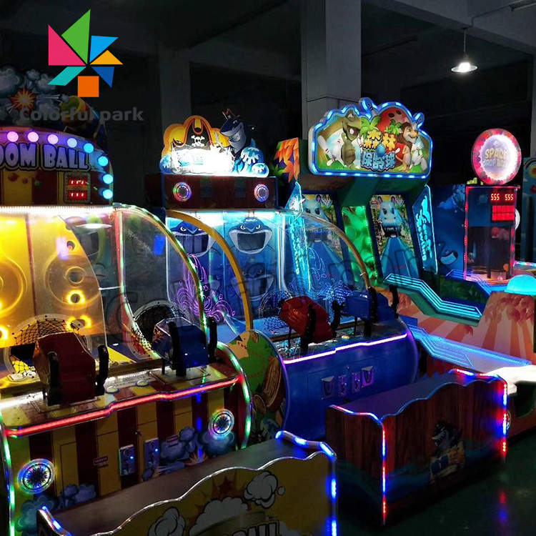 Ticket Redemption Machine , Bowling Arcade Game Machine 220V For 2 Players