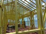 Prefab Water Villa Light Steel Frame House Over The Sea With Roof Tile