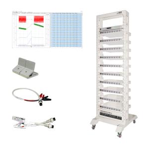 China 3 Electrodes High Rate Discharge Cell Tester , 5V20mA Lithium Battery Testing Equipment factory