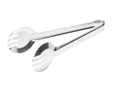 V-Shaped Stainless Steel Pasta / Spaghetti Tongs, Salad Tongs, Buffet Serving Line Supplies