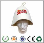 Eco-Friendly Feature and wool felt Material Sauna hat
