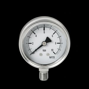 High Temperature Resistant Pressure Gauge with 0-250Mpa Range, 1.6% Accuracy,