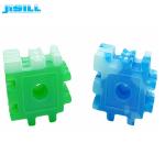 Jigsaw Shaped 6 Packs Mini Ice Packs , Food Ice Pack Cooler For Lunch Bag
