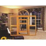 Customized Soundproof Single Hung Window / Villa Double Glazed Top Hung Window