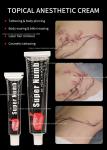 Super Numb 10g 30g Tattoo Stop Pain Cream Pink White Cream Apply For 20mins