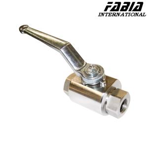 China Pneumatic Actuator High Pressure Ball Valve Manufacturers Manual Two-Piece With Internal Teeth factory