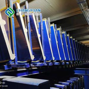 China 50mm PU Sandwich Roof Panel Polyurethane Insulation Board With Surface Treatment factory