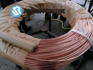 China 8*0.6MM Cold Drawn Tube , EN10139 DC04 Copper Tube Heat Exchanger Coil Single Wall factory