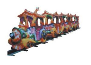 China Big Size Kids Ride On Train With Track CE ISO TUV SGS Certificates Seamless Welding factory