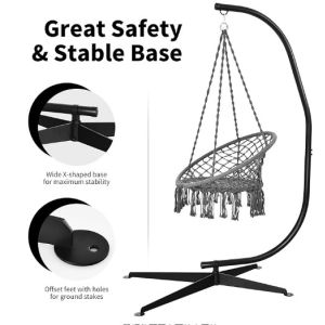 Easy Assembly wirecutter Hammock Stand with Package Includes and Instructions