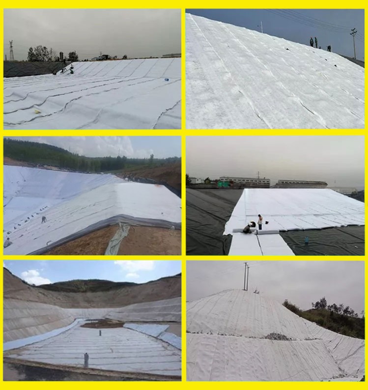Rapid Construction Geonet Geotextile Composite Drainage Net for Artificial Turf Grass