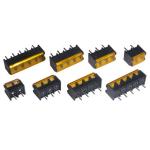 9.5mm / 0.375" Barrier Screw Terminal Blocks Side Pin Mounting