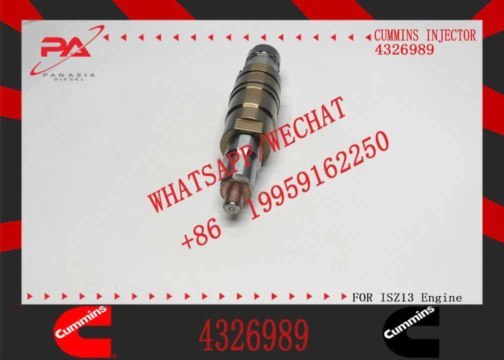 Diesel Common Rail Injector2031386 2036181 4326989 4326959 4307217 For C-umminsISZ13 Engine