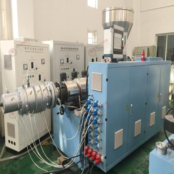 75mm~315mm Plastic Pipe Making Machine For UPVC CPVC OPVC Water Supply And
