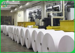 China 90GSM One Side Glossy Couche Paper For Making Cosmetic Packaging Box factory