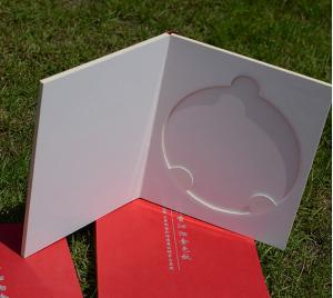 China Optical disc packing box of monolithic CD carton DVD disc packaging box factory
