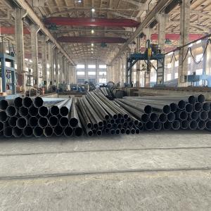 China Electrical Transmission Distribution Steel Utility Pole 25FT To 45FT factory