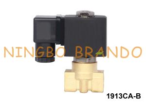 China 3/8'' 2-Ways Water Air Brass Solenoid Valve Direct Acting 24VDC 220VAC factory