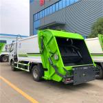 Dongfeng Small Compressed Compactor Garbage Truck 7m3 7cbm For Residential Area