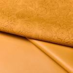 3D Retro Floral Embossed PVC Leather For Handbag Packaging Box Decorative Fabric