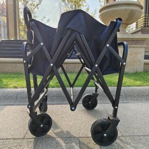 Easy Carrying And Moving Foldable Wagon Cart 600D Oxford PVC Cloth Material