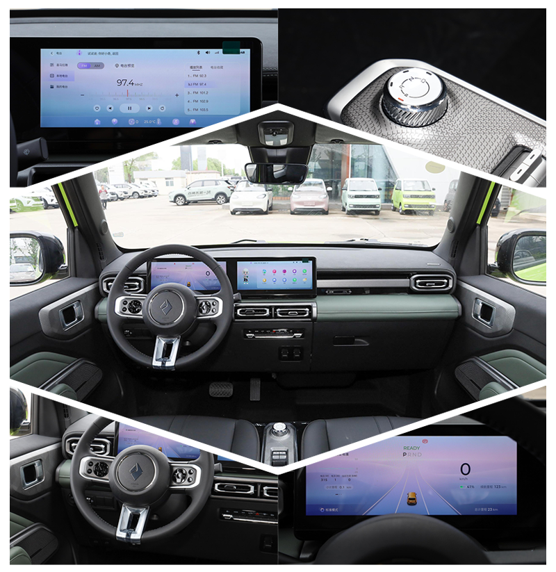 4-Seater SUV BAOJUN Yep Wuling Electric Car New Energy Vehicles