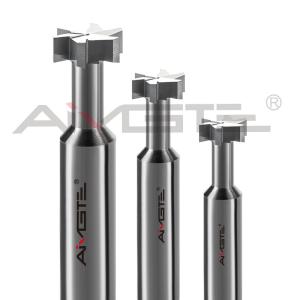China 0.6μm 6 Flute End Mill 38mm - 100mm T Slot End Mill For Cast Aluminum Alloys factory