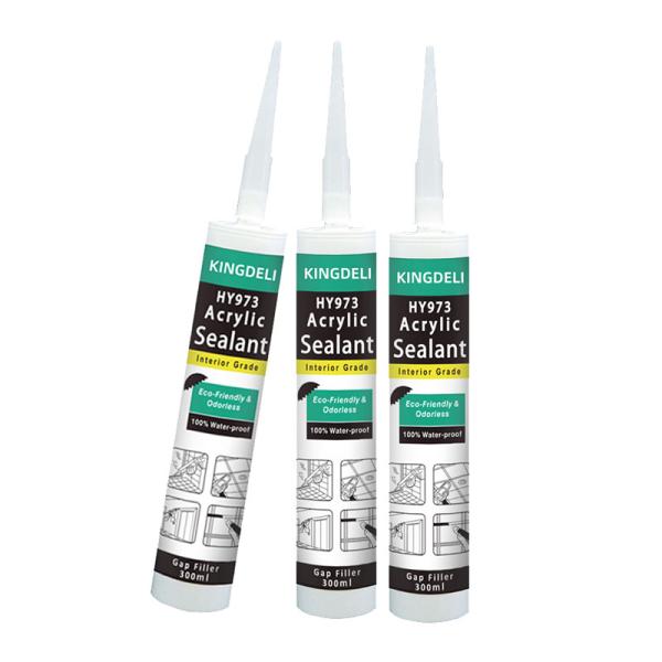 Transparent Acrylic Silicone Sealant Mildew Resistant For Outdoor