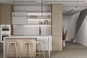 China Low Price Modern Furniture Cuisine Smart Full Complete Kitchen Cabinet Set No Reviews Yet factory