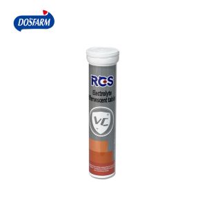 Electrolyte Effervescent Customizable Tablets With Vitamin C