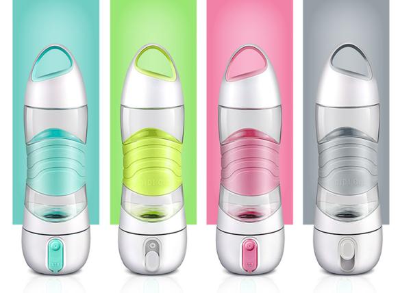 Multifunction Sports Drink Bottle , Hygienic Sports Water Bottles With LED