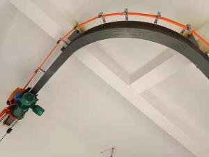 China Industrial Workshop Used Monorail Overhead Crane with Wire Rope Electric Hoist factory