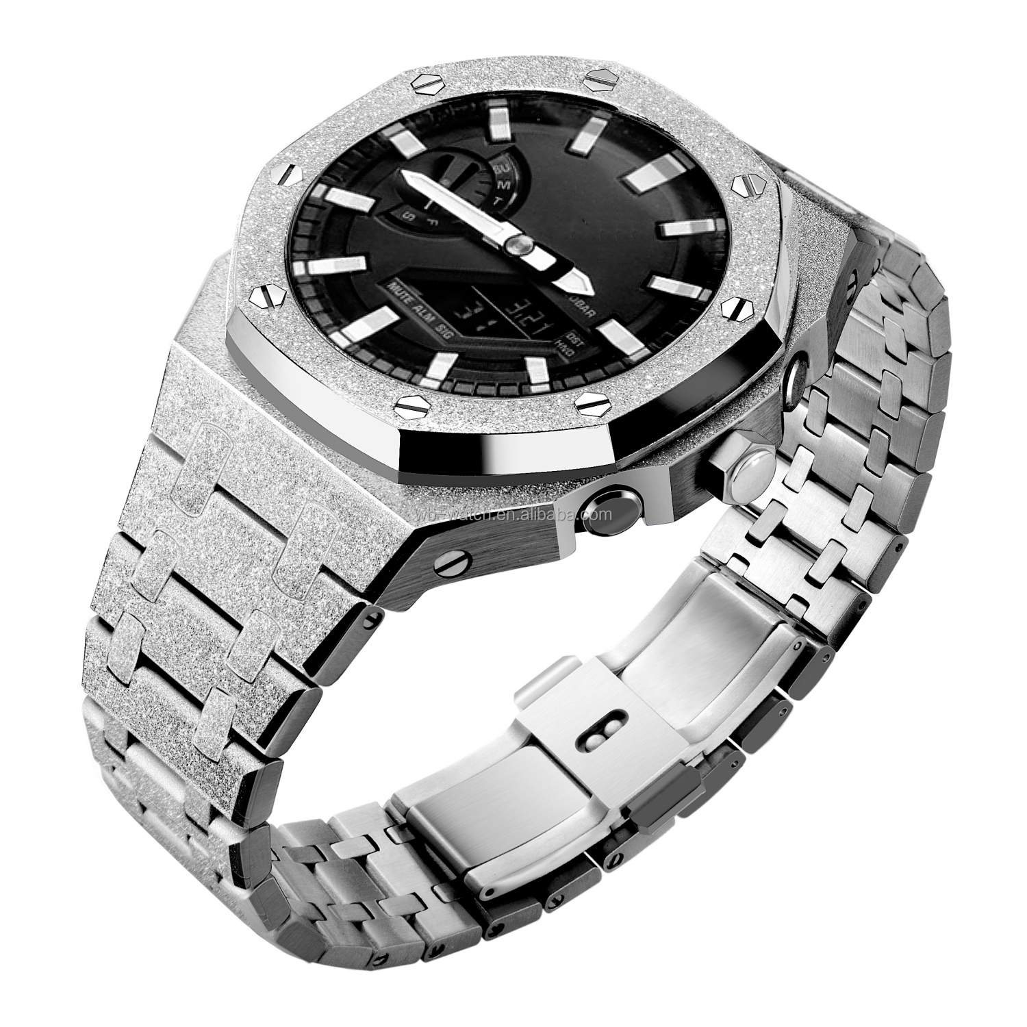 Upgrade Casioak G Shock GA2100 To A Luxury Timepiece With Stainless Steel Bezel