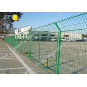 China Road Guardrail Steel Mesh Fencing Dipped Galvanized Oxidation Resistance on sale