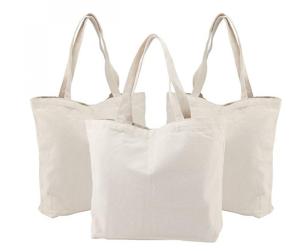 China Eco Friendly Shopping Totes 10oz Heavy Duty Canvas Cotton Material Made factory