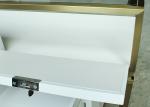 Metal Stainless Steel Jewelry Store Showcases Jewelry Display Furniture